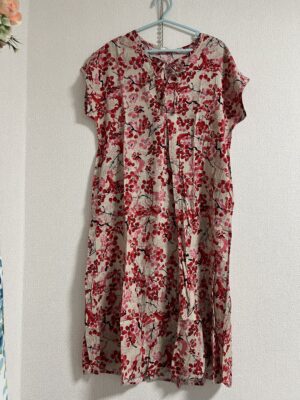 レーヨンのワンピース