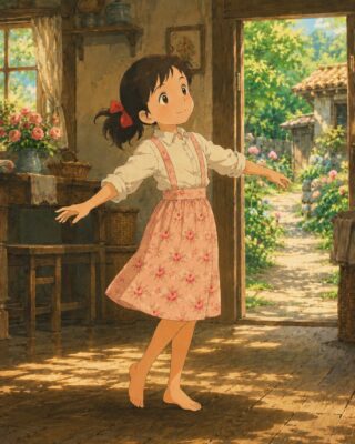 バラのスカート
