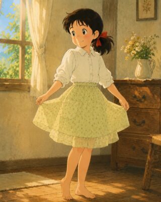 二重のスカート
